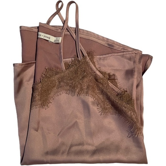 Anthropologie bishop + young camisole Eyelash Racer Camisole Size Small - Picture 3 of 5